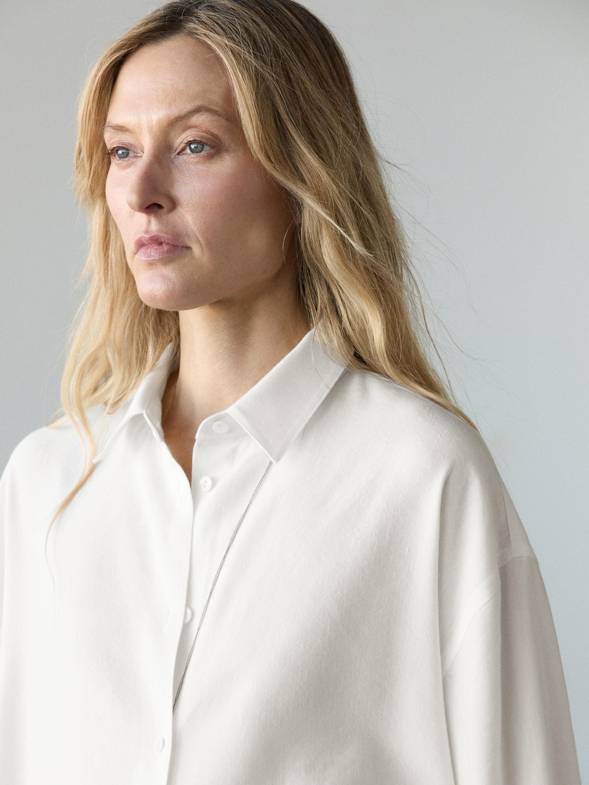 Chemise fluide en lin